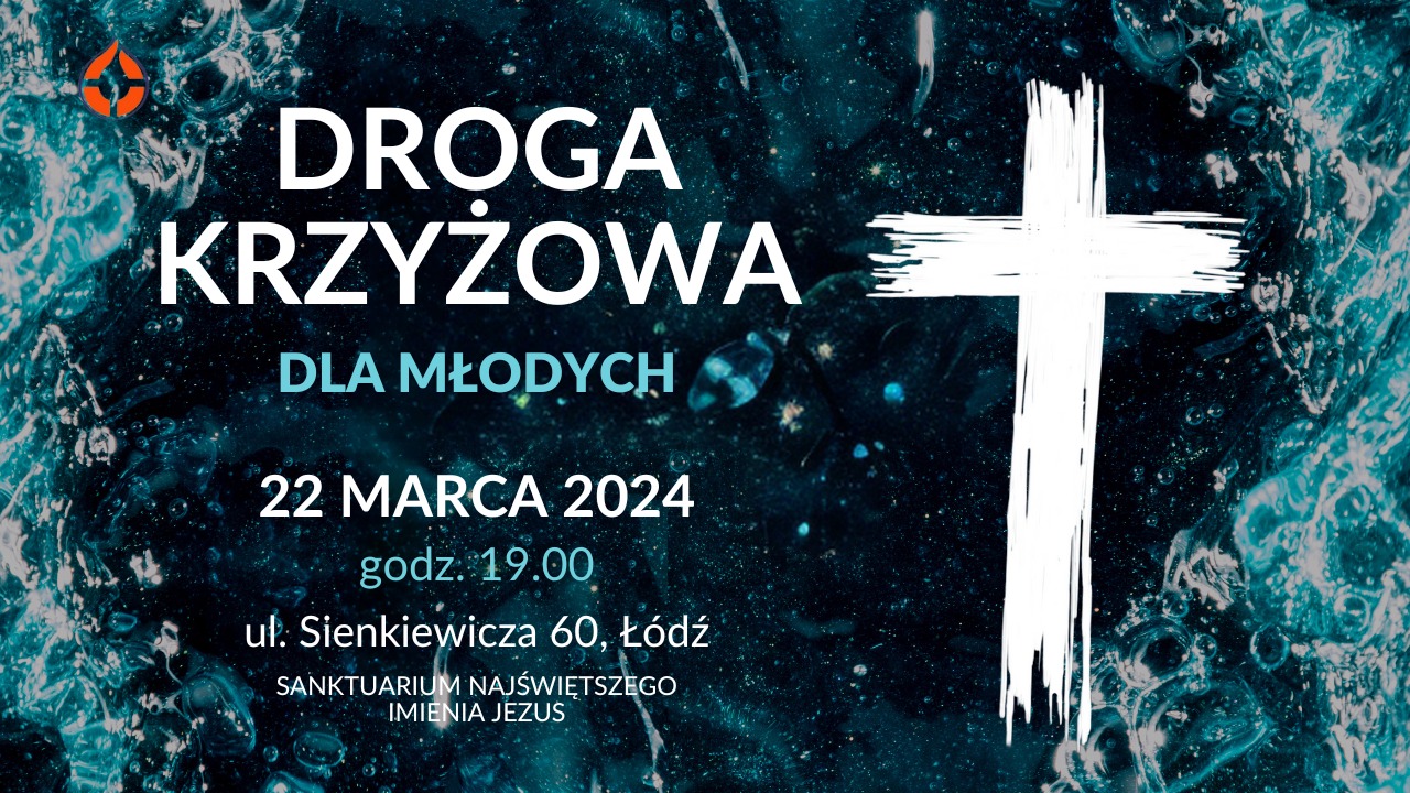 Zaproszenie na Młodzieżową Drogę Krzyżową